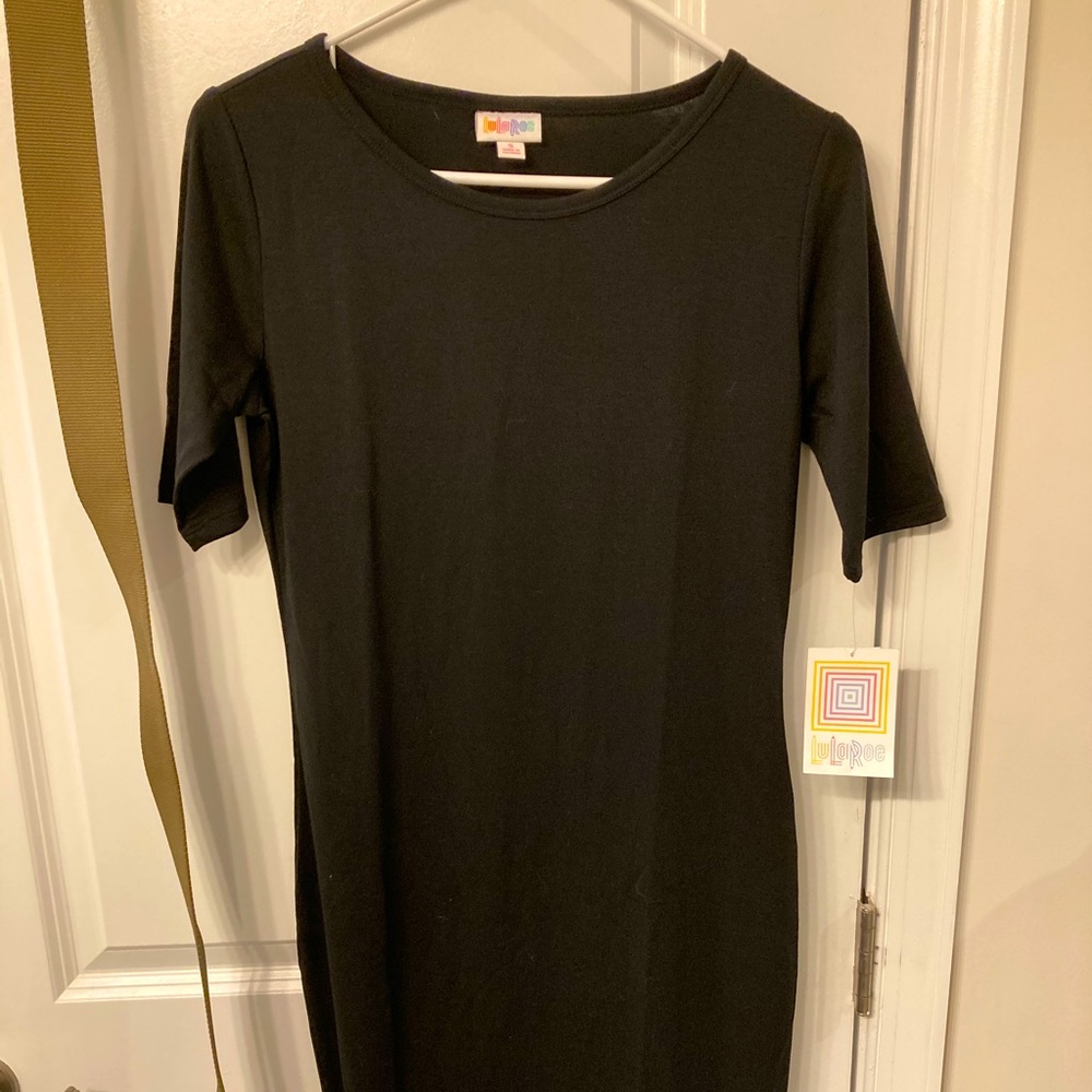 Lularoe Julia dress Noir size S NWT